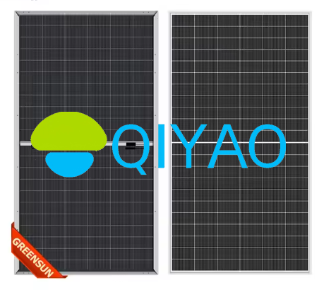 High-efficiency 550W–670W  Monocrystalline Solar Panels  with split half-cut cell  technology and durable  aluminum frame