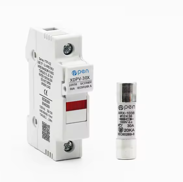  Solar Fuse Holder with Light with Fuse Link